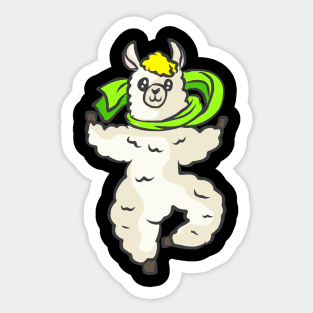 Alpaca Llama Farmer Farmer Funny Sticker